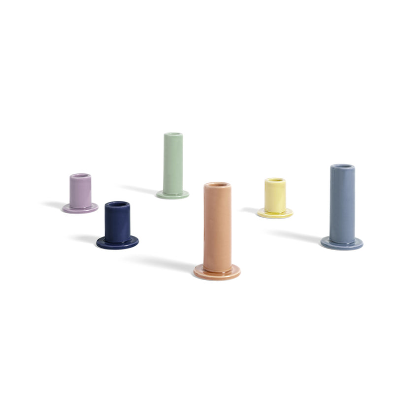 Bougeoir Tube - Ø 5,5 x h 10 cm