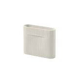 Vase Ridge en faïence - h 16,5 cm | Fleux | 7