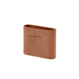 Vase Ridge en faïence - h 16,5 cm | Fleux | 8
