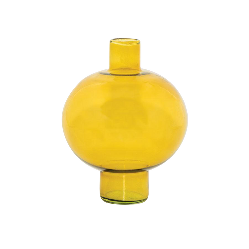 Vase en verre recyclé Rond
