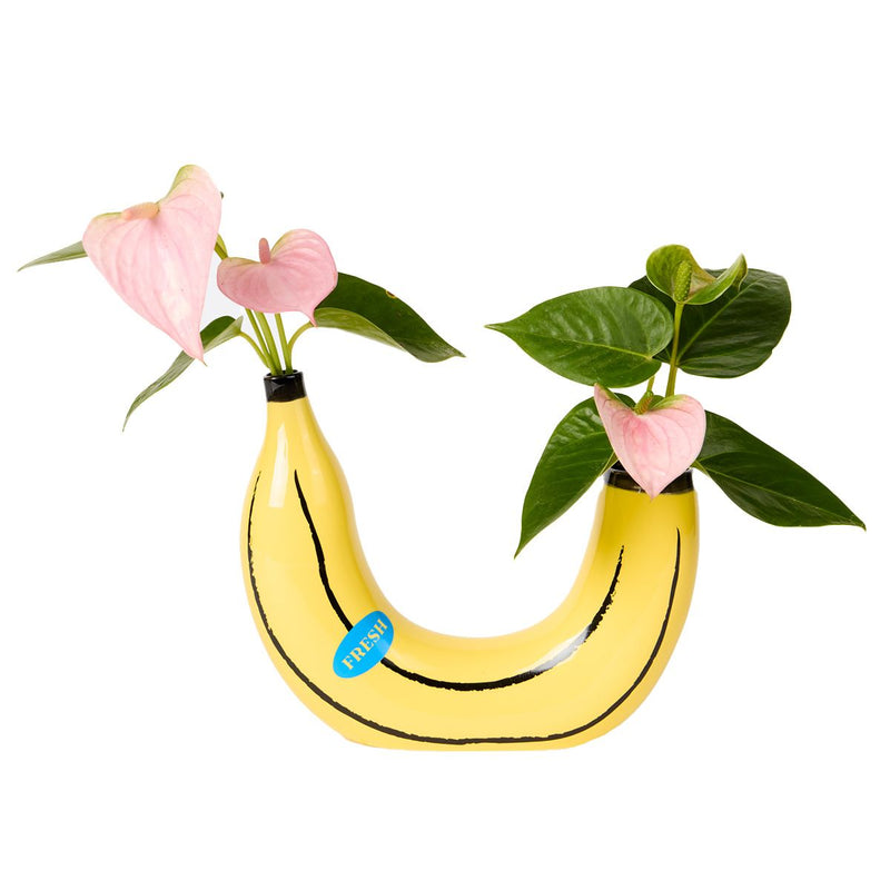 Vase Banane - Jaune