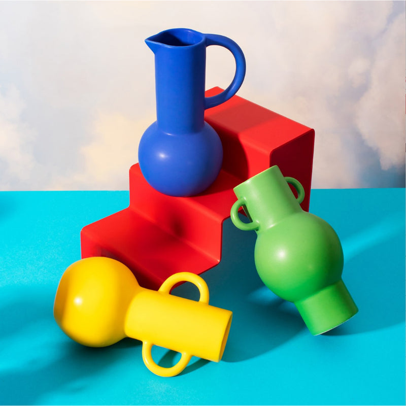 Vase Amphora - Bleu