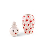 Vase Canopie Pepa en porcelaine - Ø 17,5 x h 36,5 cm | Fleux | 8
