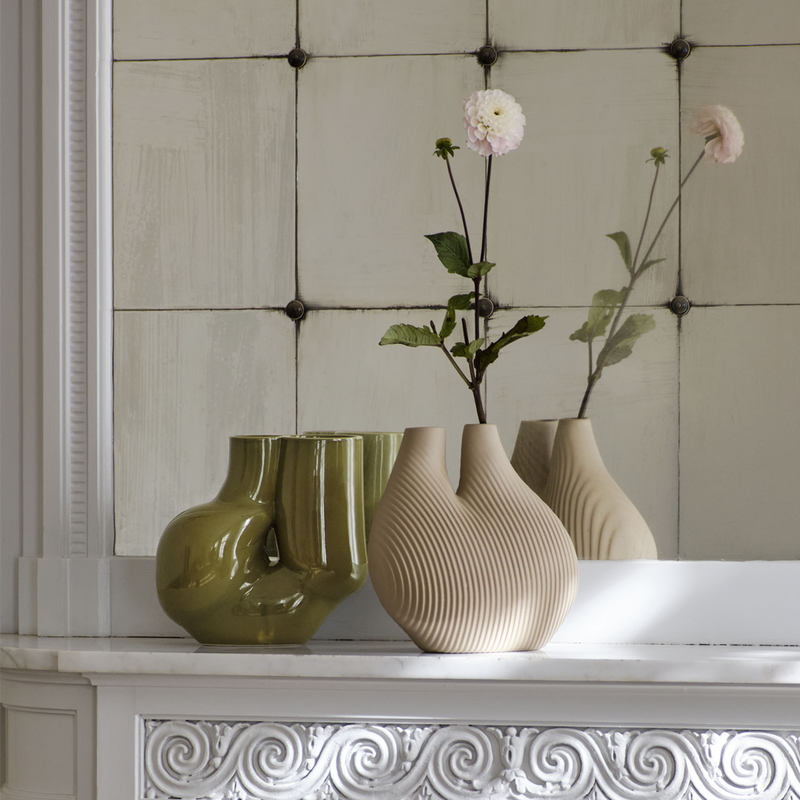 Vase Chuby - Vert Olive
