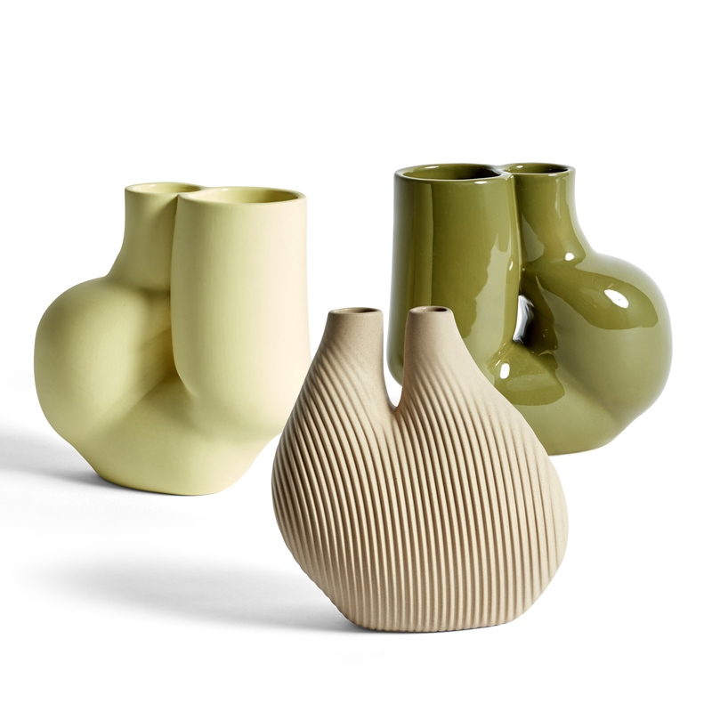 Vase Chuby - Vert Olive