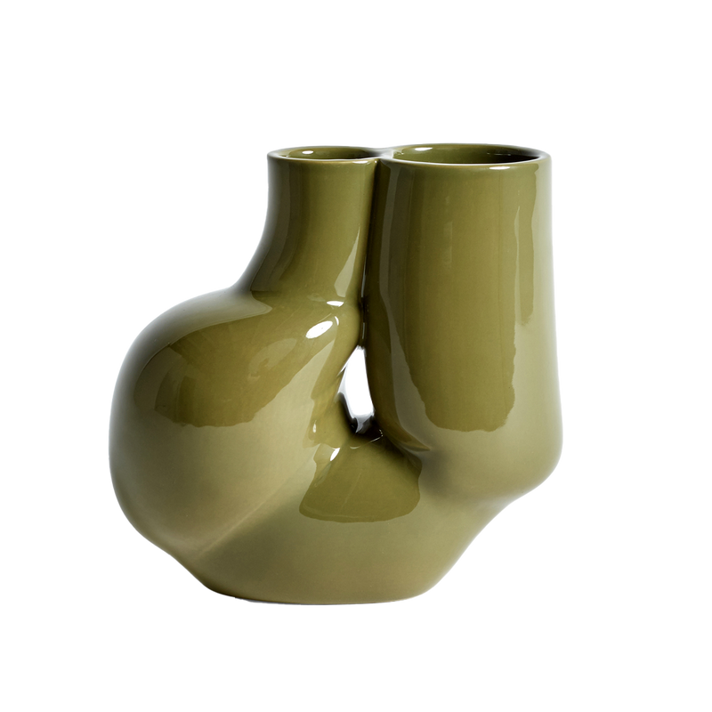 Vase Chuby - Vert Olive