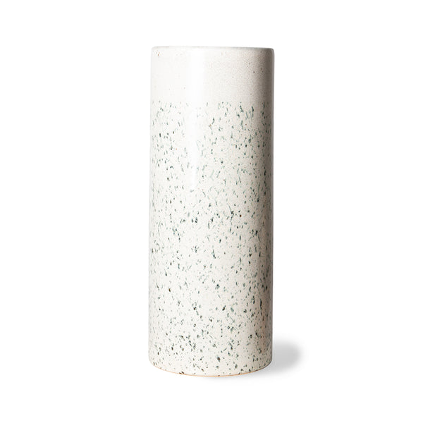 70's ceramic vase - h 28 cm - Hailstone