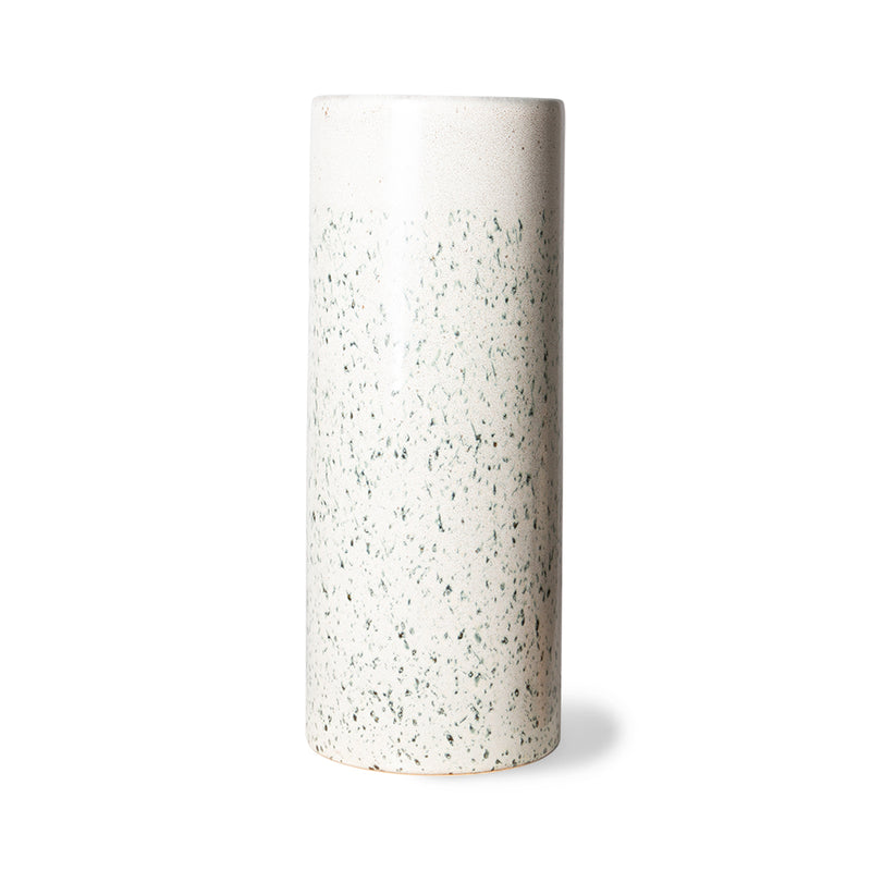 Vase en céramique 70's - h 28 cm - Grèle