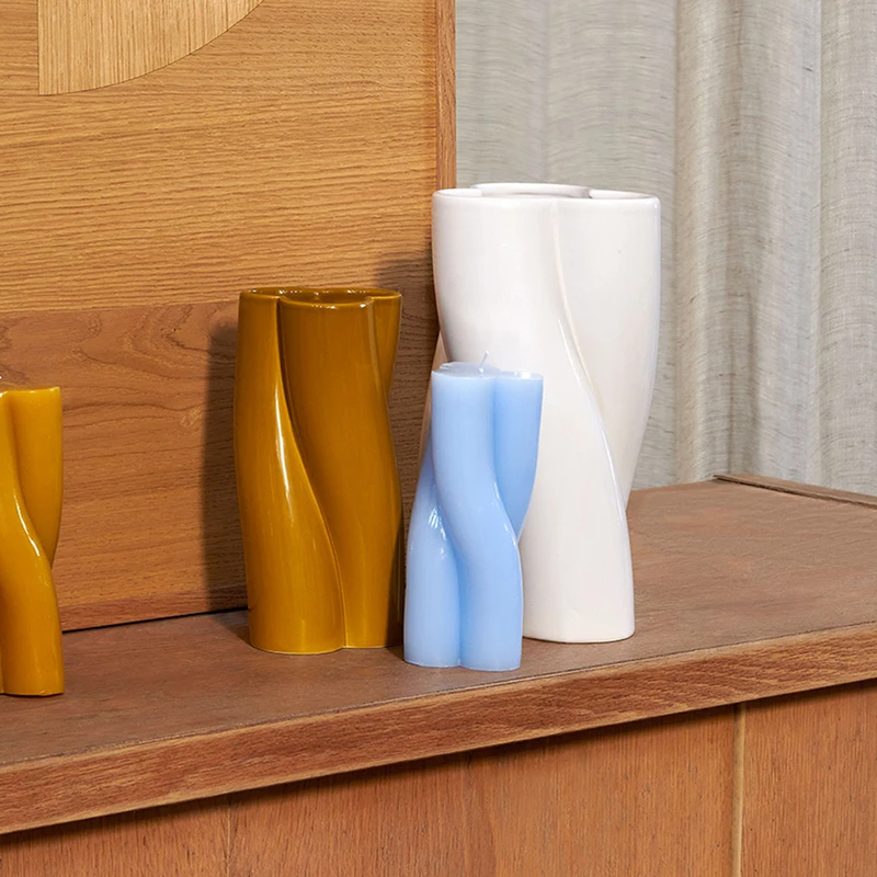 Vase Wocky S - Moutarde