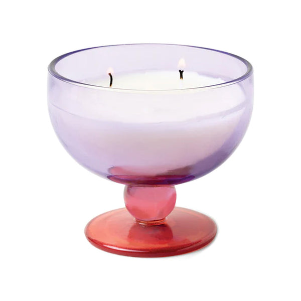 Bougie Parfumée en verre teinté - Poivre et prune