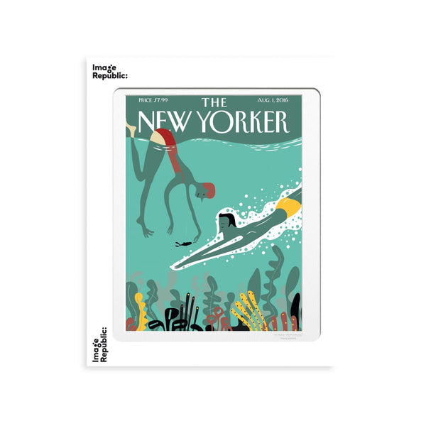 Poster the Newyorker 160 Viva Beneath The Waves - 30 x 40 cm