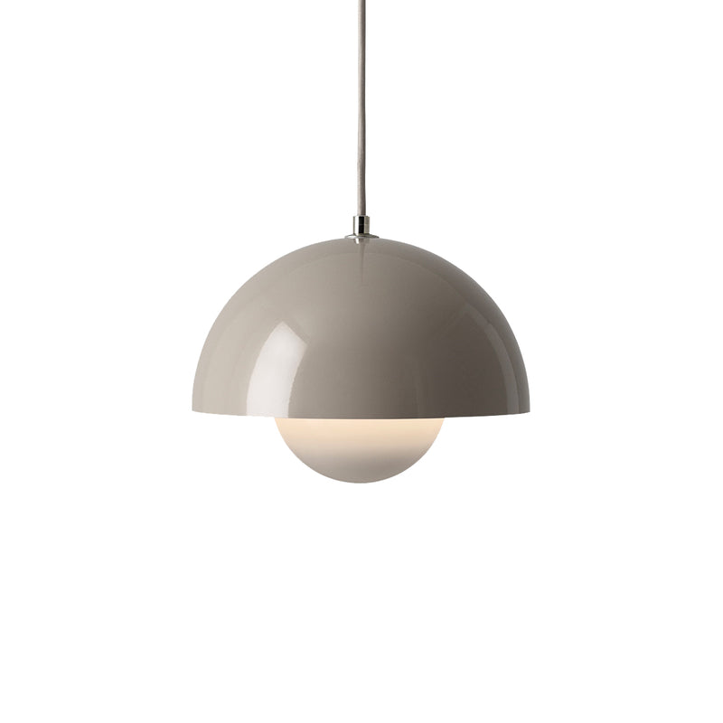 Suspension Flowerpot VP1 by Verner Panton - Gris beige