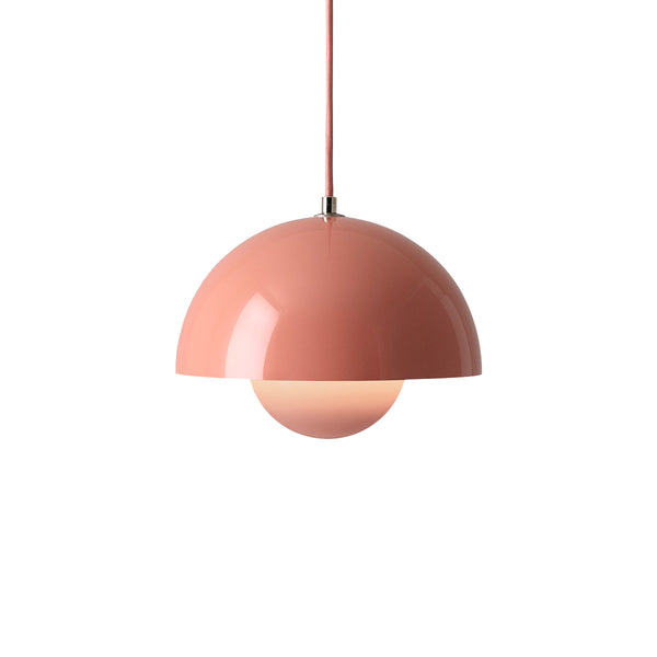 Suspension Flowerpot VP1 by Verner Panton - Rose