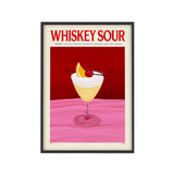 Affiche Cocktail - Elin PK - Whiskey Sour | Fleux | 2