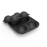 Black Sphere Ice Cube Tray | Fleux | 5
