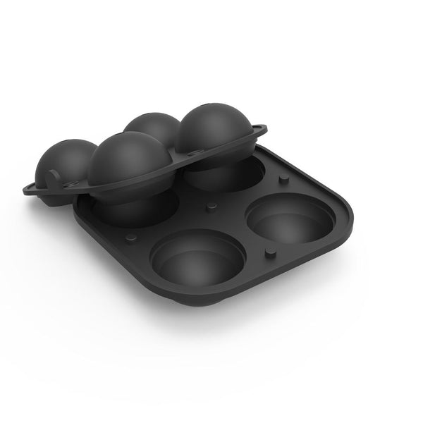 Black Sphere Ice Cube Tray